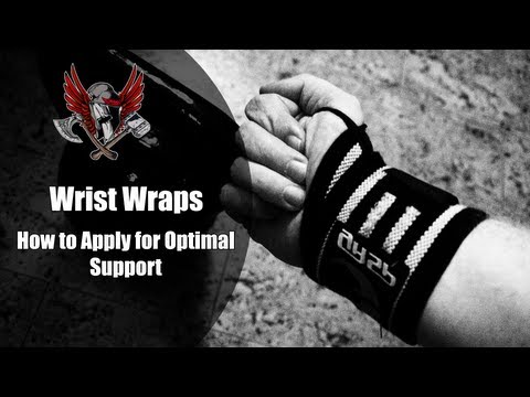 how to properly wrap a wrist