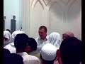 شاب الماني اعلن اسلامه اليوم الجمعة الموافق21/3/2008 في مدينه الخبر جامع النور وسط كثير من المهنئين له على نعمة الاسلام