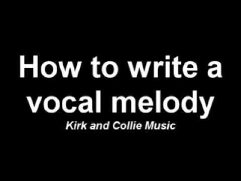 how to write lyrics to fit music