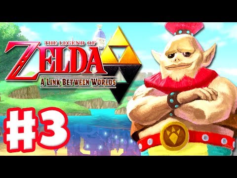 The Legend of Zelda: A Link Between Worlds - Gameplay Walkthrough Part 3 - Power Glove (3DS)