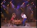 mick jagger & tina turner sung it's only rock'n'roll, 1988/03/23, tokyo dome, japan