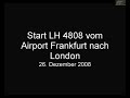 Start LH 4808 nach London