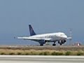 Cyprus Airways A319 landing in Larnaca