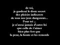 Pacifique \" Quand tu serres mon corps\"