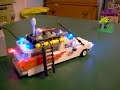 Lego Ghostbusters Ecto 1 with working lights