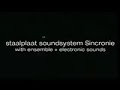 on this video staalplaat soundsystem play  a piece called 