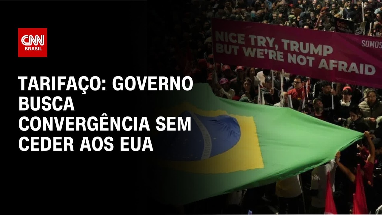 Governo busca convergência sobre tarifaço, sem ceder aos EUA | LIVE CNN