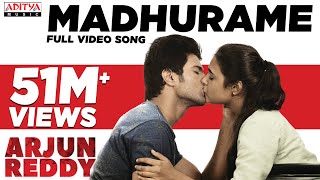 Madhurame Full Video Song  Arjun Reddy Video Songs