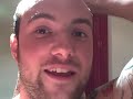 Jake's cracked open head