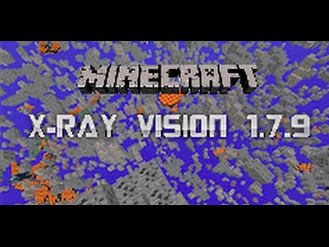 how to get xray vision in minecraft for mac