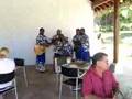 Dancing to the sound of a local band on Iririki Island