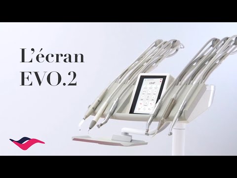 7 Reasons to buy an Airel PE9 dental chair part 5 - EVO screen