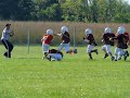 Awesome Tackle-Breaking Football Run for TD