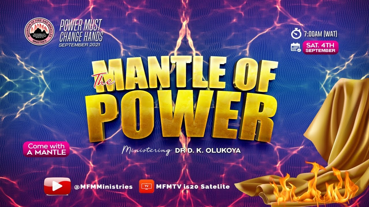 MFM PMCH September 2021: Power Must Change Hands Prayer Points