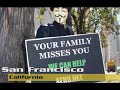 edit: i am aware that youtube conversion made the audio screwy. 

http://rapidshare.com/files/108698471/anon.avi.html 
hq rapidshare, 70mb
a recap of all the protests that took place as part of operation reconnect on the 12th of april, 2008.

for those not in the know, disconnection is a practice of the church of scientology where all those who are determined to be 