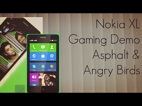 Nokia XL Gaming Demo - Asphalt & Angry Birds Playback - Advices Media