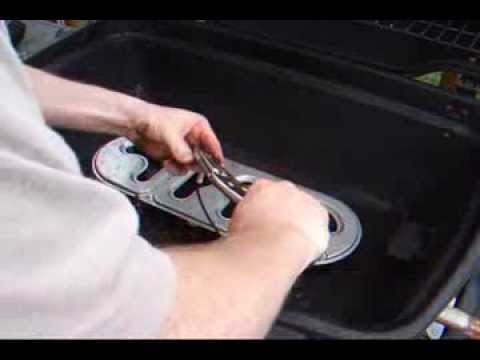 how to repair bbq burner
