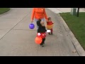 Caleb and Bryant's first Trick-or-Treat 2009