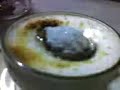 Leche descafeinado y azucar