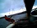 F20 Predator catamaran, single handed righting with water bag