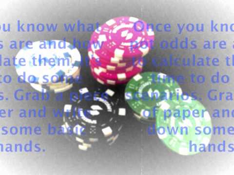 how to practice pot odds