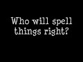 Christmas County Spelling Bee Lyrics Christmas County Spelling Bee Lyrics