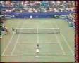 Connors Krickstein US Open 1991 4th round