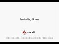 Installing RAM