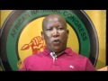 ANC youth leader supporters clash with police