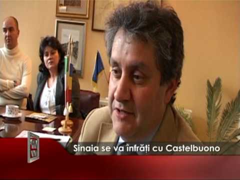 Sinaia se va înfrăţi cu Castelbuono