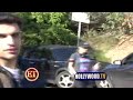 Fergie and husband Josh Duhamel jogging in Brentwood