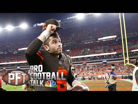 Video: Expectations for Baker Mayfield as he preps for first start I Pro Football Talk I NBC Sports