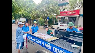 Phường Quang Trung ra quân kiểm tra trật tự đô thị, an toàn giao thông, trật tự công cộng