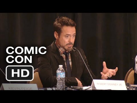 Iron Man 3 Comic Con Panel and Interviews (2012) - HD Movie Video