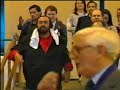 UST Singers singing for PAVAROTTI - LLANGOLLEN EISTEDDFOD