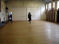 here's my latest set dance, hurry the jug (speed 72).

bleh, ignore the crappehness of my dancing in this one. :p my legs were reeeally dead so i definately wasn't at my best.
my timing goes off at the beginning and i still need to turn my feet out more, heh.

might get a better recording of it up later. :)