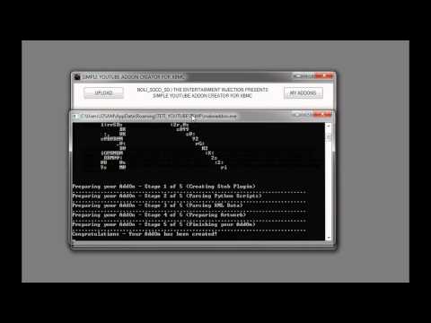how to build xbmc addon