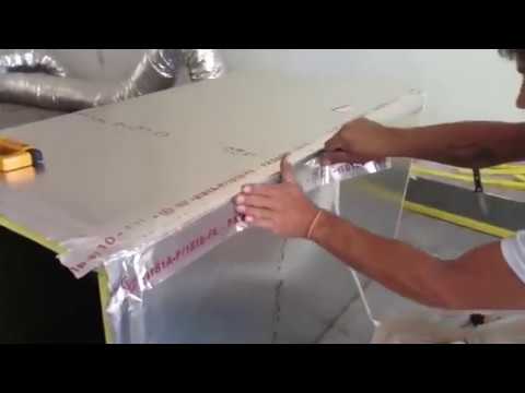 how to install a c vent