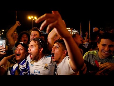 Madrid: Die lange Nacht nach dem Sieg im Champions-League-Endspiel