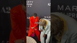 Que dupla 🤌 Timothée Chalamet e Tyler, The Creator em NYC ✨#STEALTHELOOK