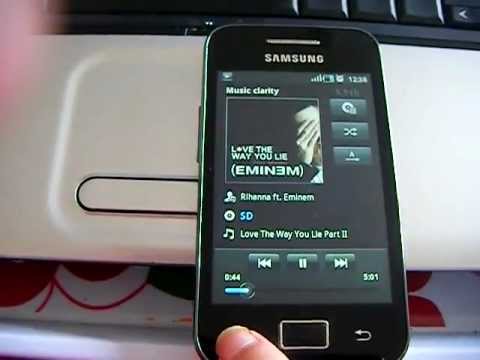 how to set galaxy y ringtone