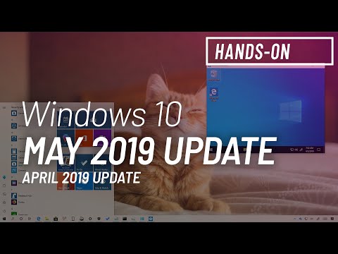 Windows 10 May 2019 Update, version 1903, new features