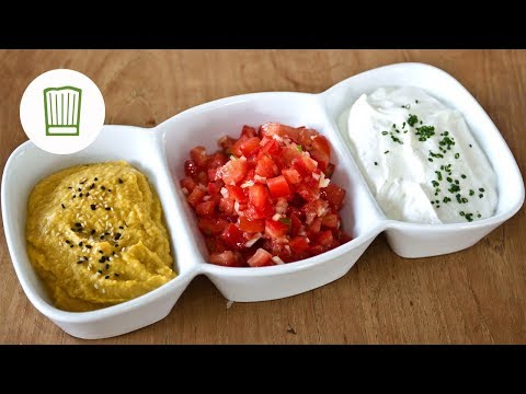 Beilagen - Dips zum Grillen für Fleisch, Fisch und Gemüse #chefkoch