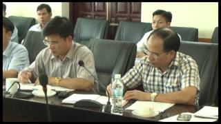 Đoàn công tác Tỉnh ủy làm việc với Thành uỷ Uông Bí về kiểm tra công tác lãnh đạo của một số cấp ủy trong việc quản lý sử dụng vốn đầu tư xây dựng từ ngân sách Nhà nước