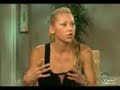Anna Kournikova is talking