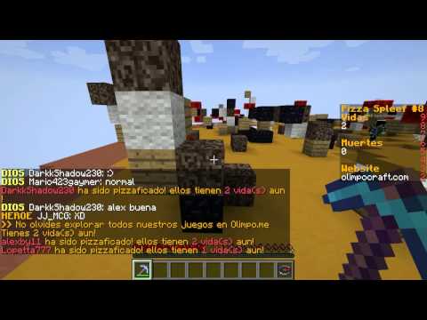 CUIDAO QUE TE CAES!! - Pizza Minecraft Minijuego