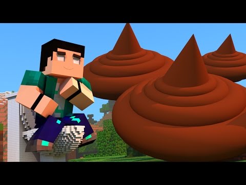 Minecraft Mod - MERDA NO MINECRAFT! - Poop Mod - Mod Showcase
