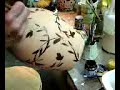 Painting a Pot with Wax Painting a Pot with Wax