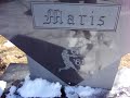 ROGER MARIS NY NEW YORK YANKEES HOME RUN HR KING GRAVESITE AT CEMETERY IN FARGO ND NORTH DAKOTA 61* NO STERIODS 1961 61st Stadium