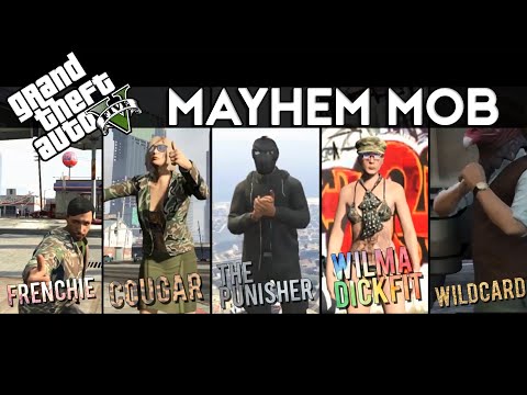 GTA 5 Online Epic Skit - Mayhem Mob (edit by Ptesh)